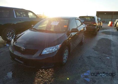 2009 Toyota Corolla Le from USA, damaged, VIN JTDBL40E799048641